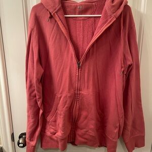 Unisex Pink Hoodie Jacket